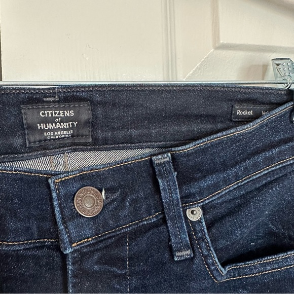 Citizens of Humanity Rocket High Rise Skinny Jean in Galaxy wash sz 27 - Picture 2 of 8